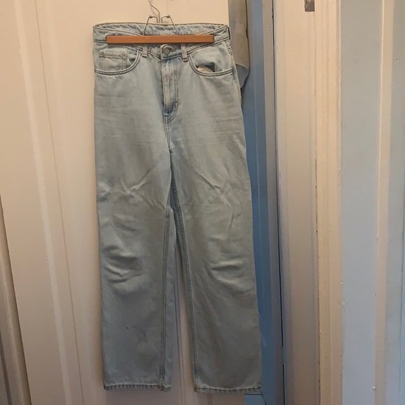 Weekday Row Jeans, size 28/30 in sing blue (light was denim) - Picture 1 of 5